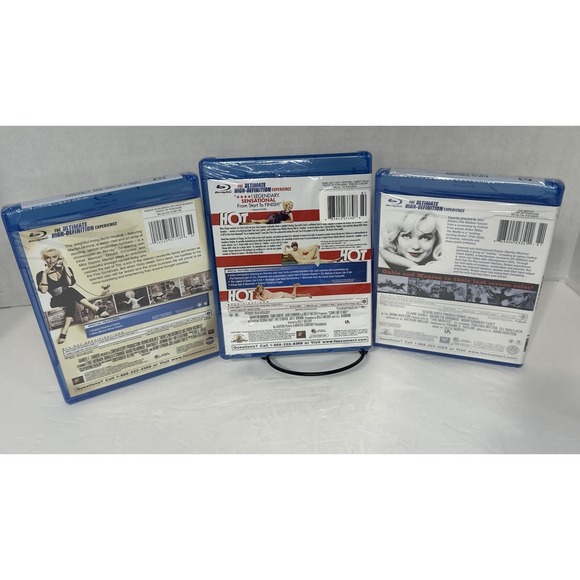 Marilyn Monroe Blu-ray Set Some Like It Hot The Misfits No Business Like Show - Picture 3 of 9